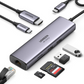 HUB USB C 7IN1 HDMI, RJ45,USB C, X2 USB A, SD CM512 4K 60HZ