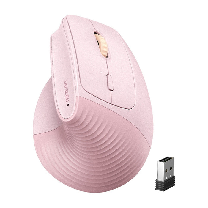 MOUSE VERTICAL ERGONOMICO BT WIRELESS M571P ROSA