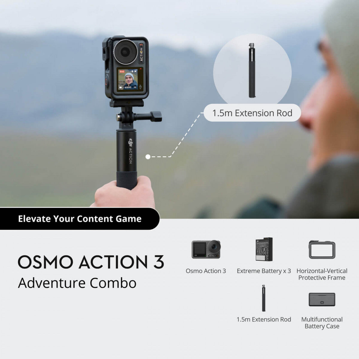 DJI - OSMO ACTION 3 ADVENTURE COMBO