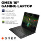 OMEN 16-AM0073DX ULTRA 7 255H 16GB RAM 1TB SSD RTX 5060 8GB 16P 2K W11 SHADOW BLACK
