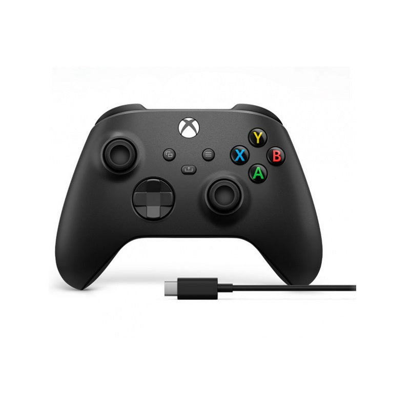 CONTROL PARA XBOX CON CABLE USB BLACK