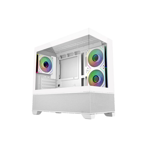 CASE GAMING ATX DOBLE CRISTAL MASTER ELITE 490 WHITE