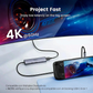 HUB USB C CM511 6 IN 1 HDMIX1, USB C X3, USB A X 2 4K 60HZ