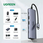 HUB USB C CM511 6 IN 1 HDMIX1, USB C X3, USB A X 2 4K 60HZ