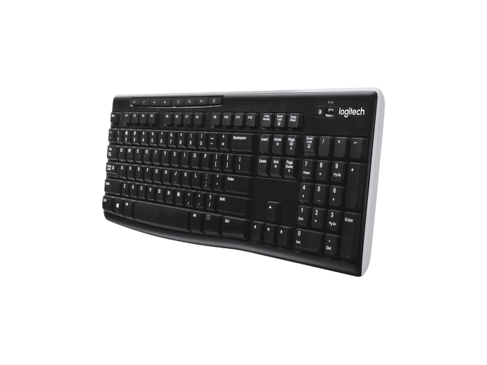 TECLADO USB K270 BLACK SPANISH 2.4GHZ
