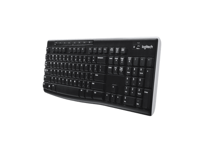 TECLADO USB K270 BLACK SPANISH 2.4GHZ