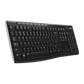 TECLADO USB K270 BLACK SPANISH 2.4GHZ