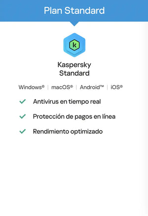 ANTIVIRUS STANDARD 1 DISPOSITIVO 12 MESES - PC, MAC, ANDROID, IOS