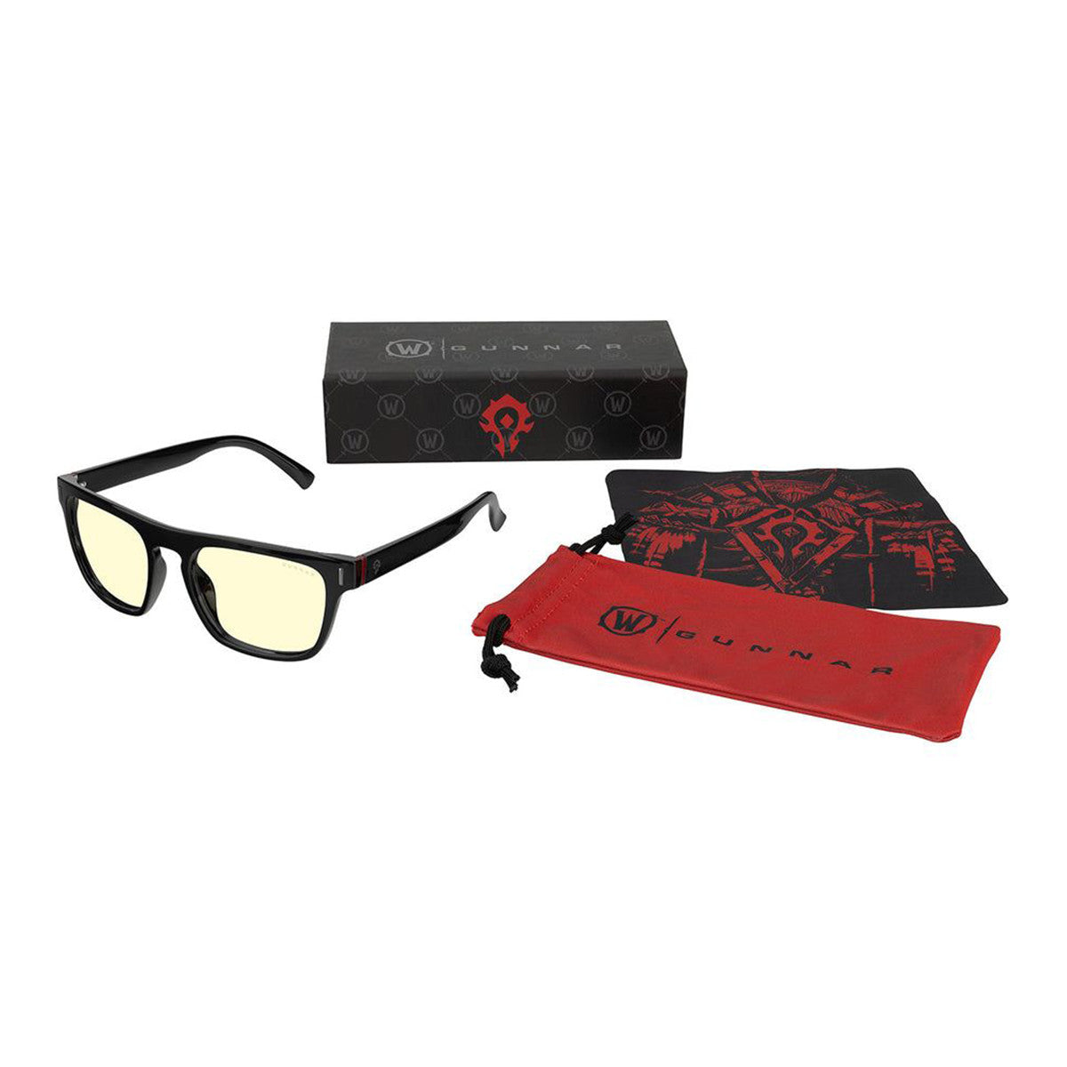 LENTES PARA JUEGOS CON PROTECCION LUZ AZUL WORLD OF WARCRAFT AMBER WAW-001101