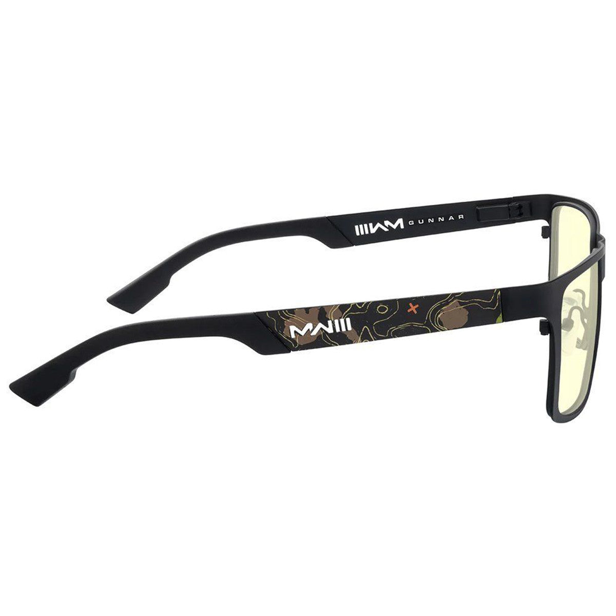 LENTES PARA JUEGOS CON PROTECCION LUZ AZUL CALL OF DUTY ONYX TOPO AMBAR WAV-01901