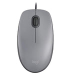 MOUSE CON CABLE M110 SILENT - GRAY