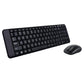 COMBO TECLADO Y MOUSE INALAMBRICO MK220 - NEGRO