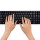 COMBO TECLADO Y MOUSE INALAMBRICO MK220 - NEGRO