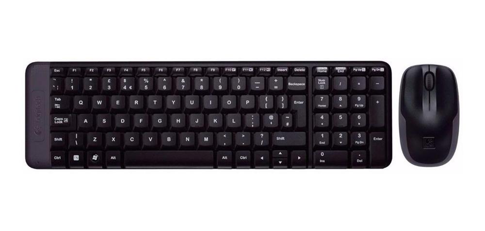 COMBO TECLADO Y MOUSE INALAMBRICO MK220 - NEGRO