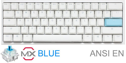 TECLADO MECANICO ONE PRO MINI PURE WHITE CHERRY RGB BLUE