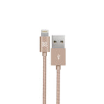 Cable Lightning  de 50cm color rosa dorado KAC-001RG