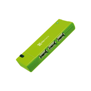 HUB USB 4 PUERTOS 2.0 KUH-400G VERDE