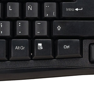 TECLADO ALAMBRICO STYLUS KKS-050S