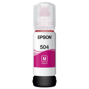 BOTELLA DE TINTA T504 MAGENTA 70ML PARA L4150, L4160, L4260