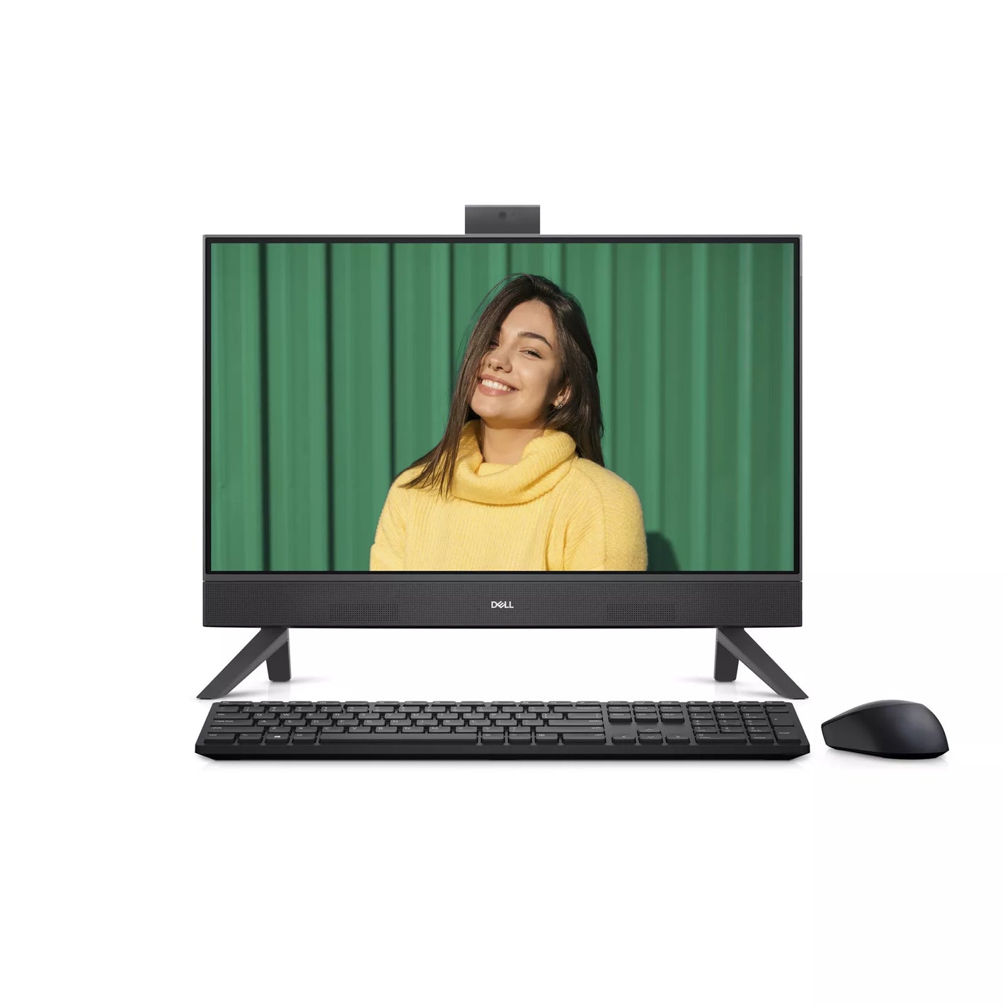 ALL IN ONE INSPIRON 24 5415 RYZEN 5 7530U 8GB RAM 512GB SSD 23.8P W11 TEC Y MOUSE