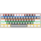 TECLADOS GAMING K617-R FIZZ RAINBOW GRIS-BLANCO MECANICO