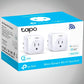 CONECTOR WIFI INTELIGENTE MINI TAPO P100 (2PACK)