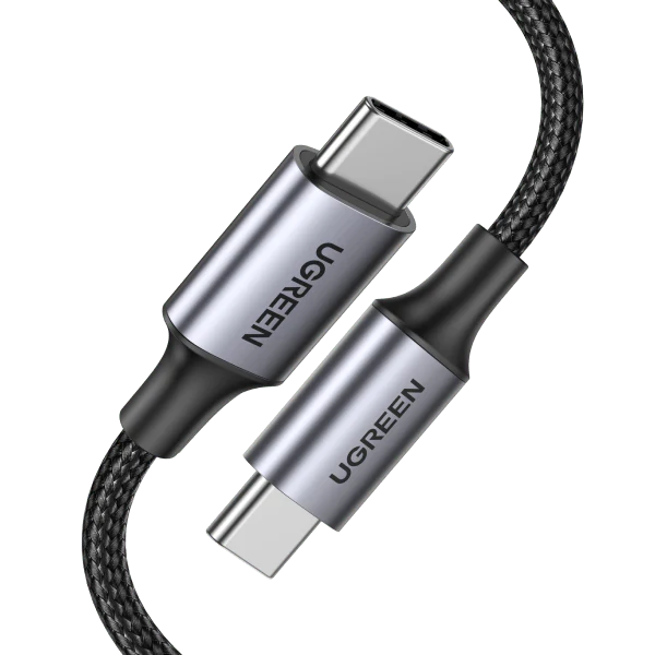 CABLE US316 USB-C TRENZADO 2M 70429 NEGRO