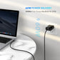 CABLE USB-C A USB-C ANGULO RECTO US255 60W 1M
