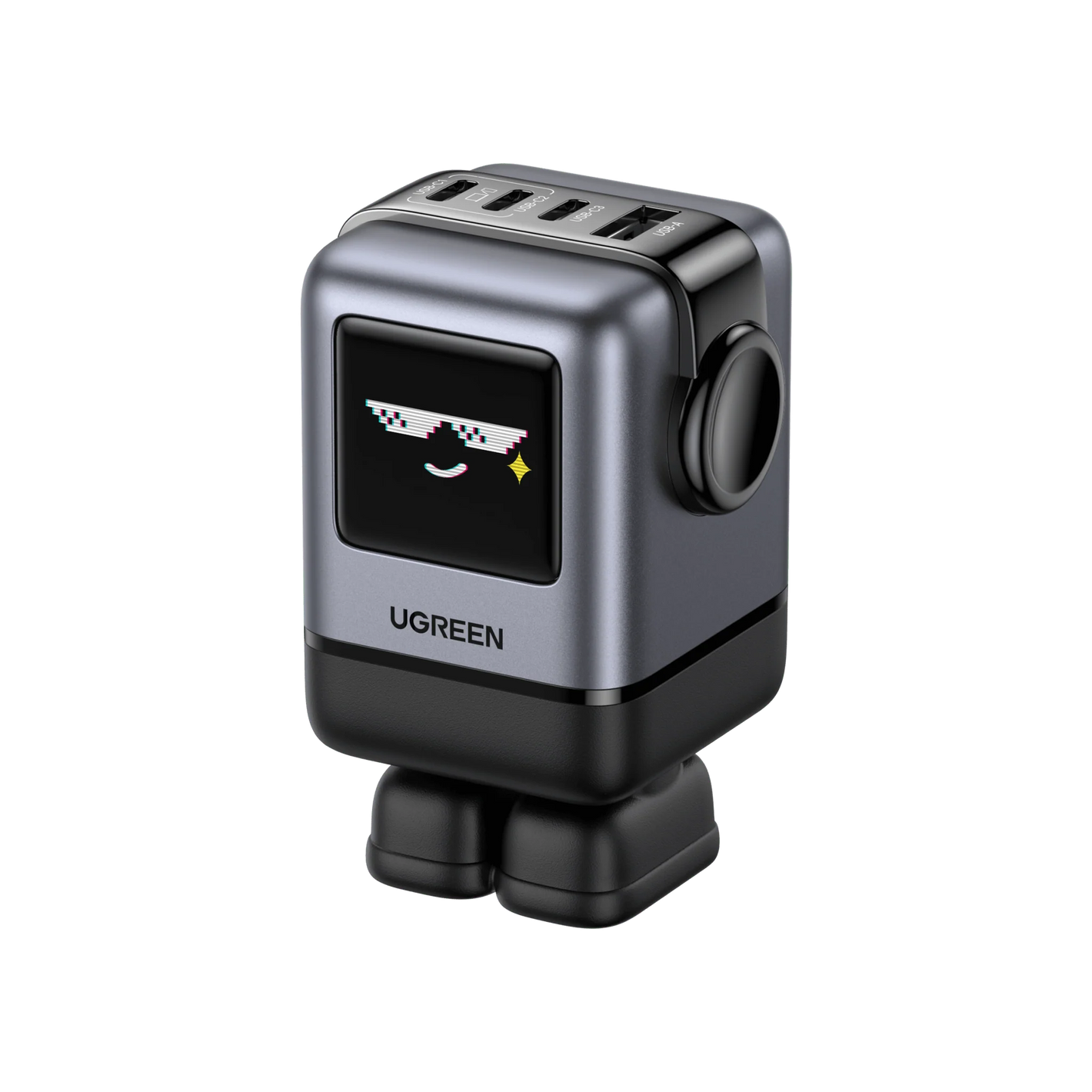 CARGADOR X688 100W 3 PUERTOS USB-C Y 1 PUERTO USB GRIS